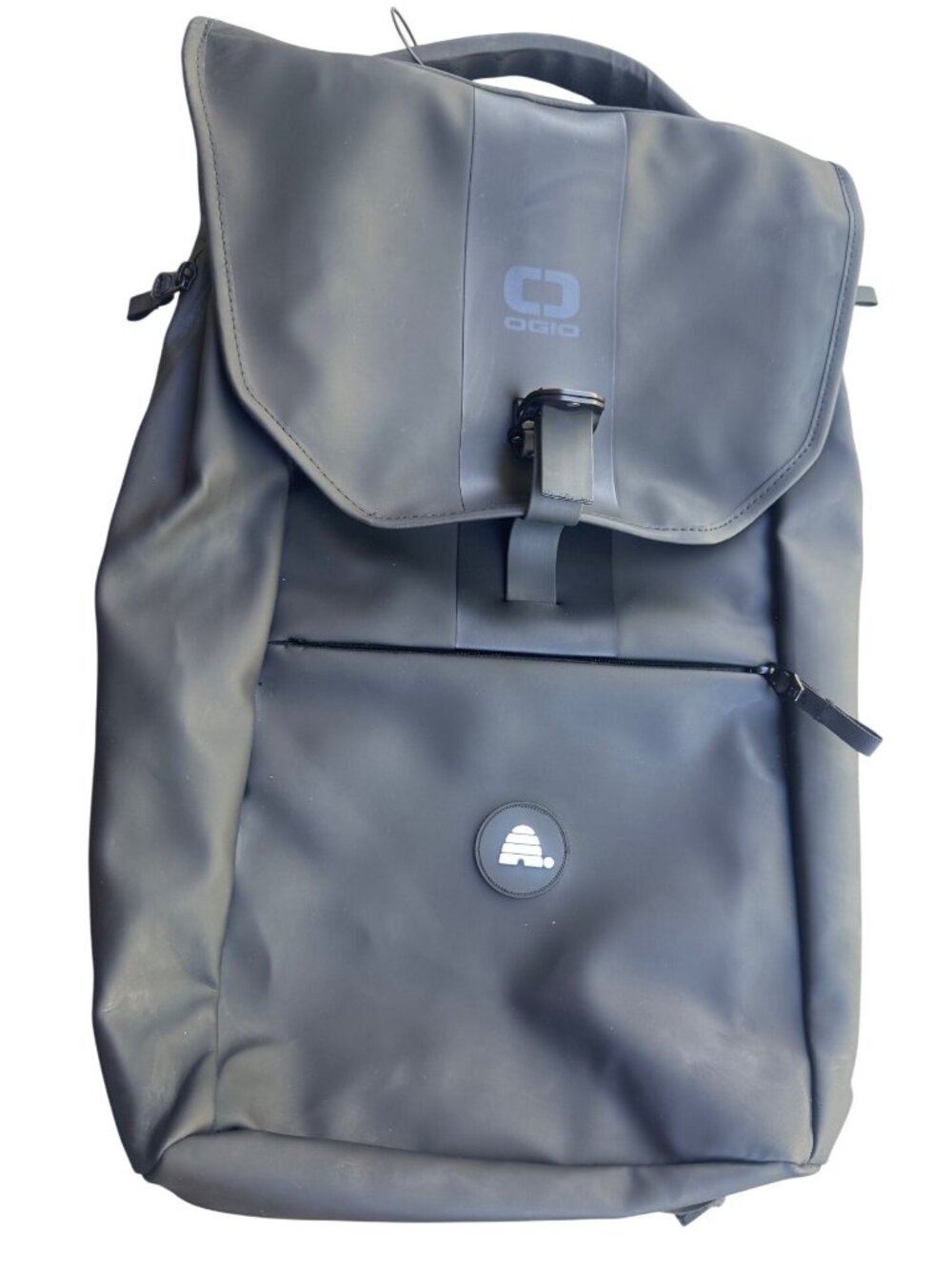 OGIO Resistant Rolltop Backpack 91014 Black Travel Bag Corporate Logo NWT